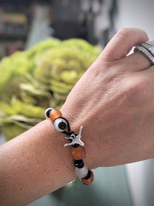 University of Texas Bracelet with Charm